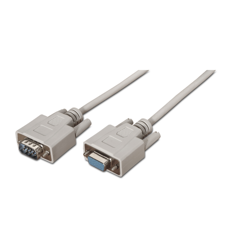 Cable Serie RS232 Aisens DB9/M-DB9/H Beige 1.8M [Fabricante: Aisens] [Código: A112-0065] miniatura 2
