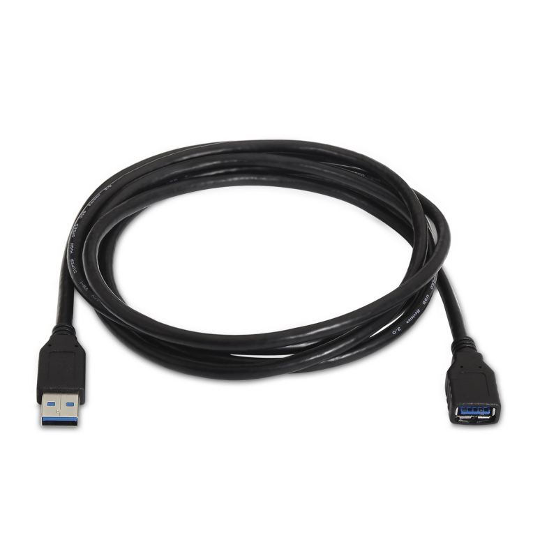 Cable USB 3.0 Aisens Tipo A M-A H Negro 1.0m miniatura 3