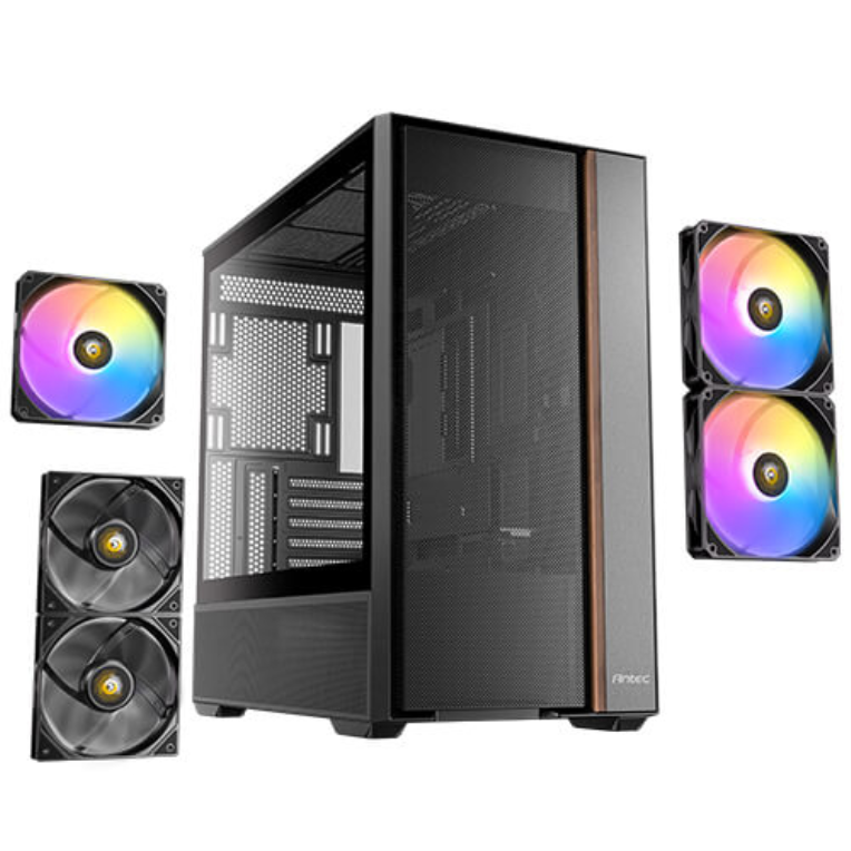 Caja ATX Antec Flux Rear ARGB Negra miniatura 19