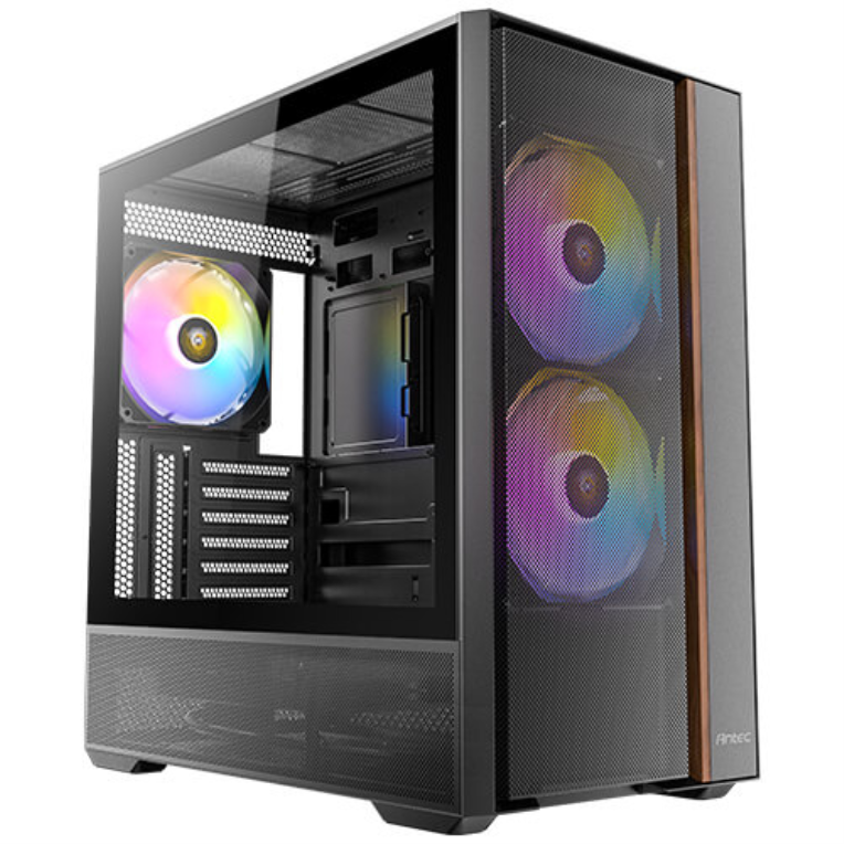 Caja ATX Antec Flux Rear ARGB Negra — imagen 1