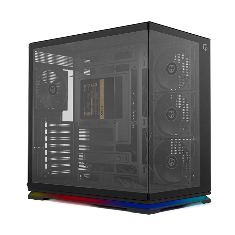 Caja ATX Nox Hummer Galaxy ARGB Negra miniatura 2