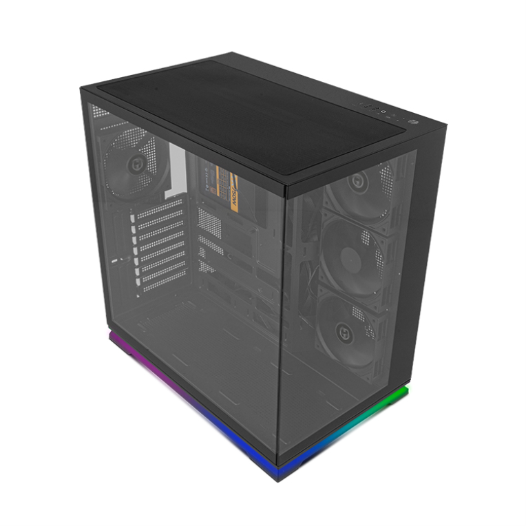 Caja ATX Nox Hummer Galaxy ARGB Negra miniatura 5