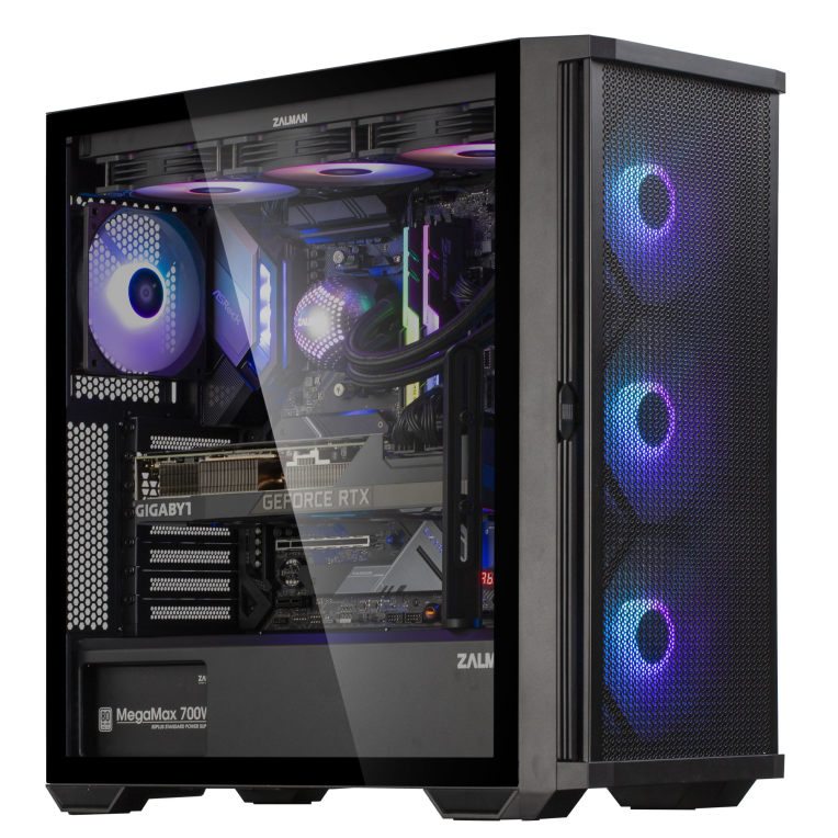 Caja ATX Zalman Z10 Plus ARGB 3 Ventiladores miniatura 5