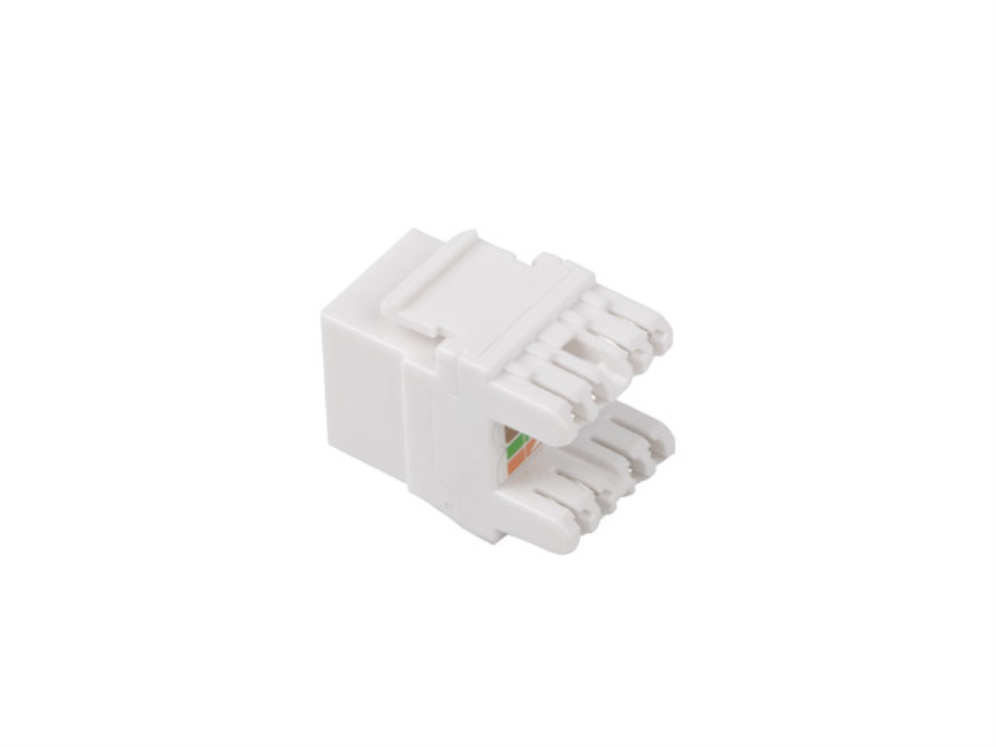 Conector Lanberg Keystone Cat.6 UTP RJ45 180 Grados para Redes Gigabit