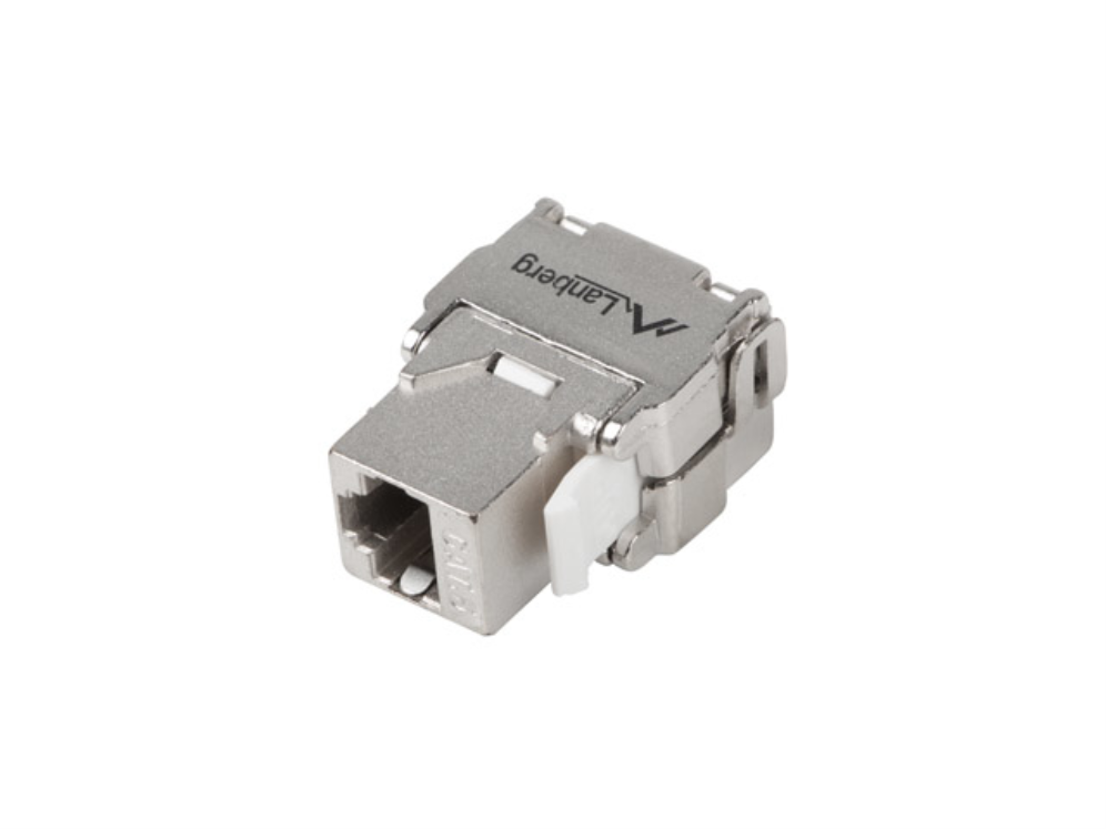 Conector Lanberg Keystone Tool-Less RJ45 a LSA Cat.6 FTP 180 Grados