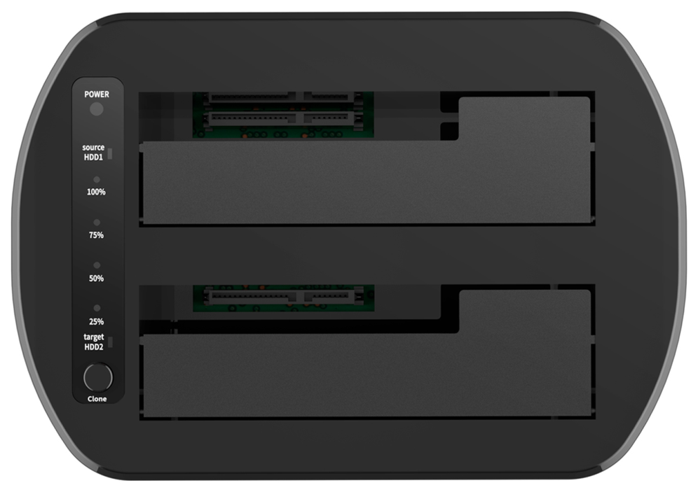 Docking Station Aisens ASDS-D03B Doble SATA 2.5" 3.5" usb 3.0 3.1 clonesystem miniatura 3