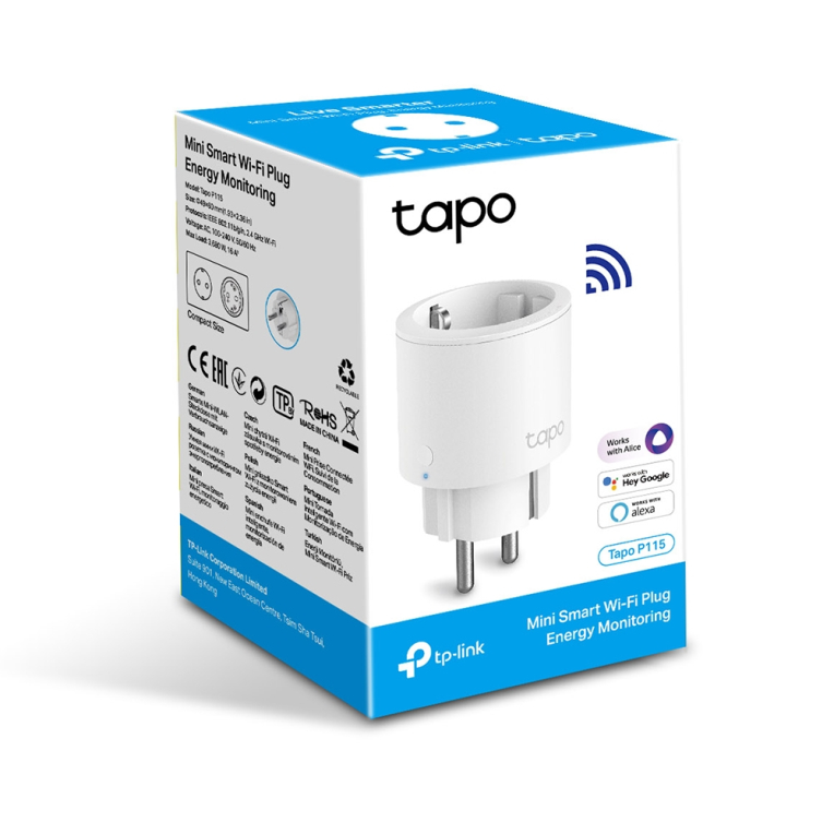 Enchufe Inteligente TP-LINK 16A 100-240V 50/60Hz 2.4Ghz miniatura 2