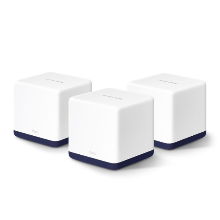 Extensor Mercusys AC1900 Mesh Wi-Fi Halo H50G 3-Pack