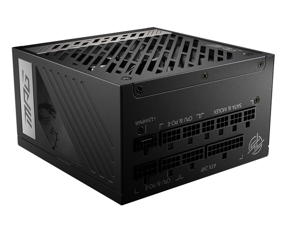 Fuente Msi MPG A1000G PCIe5 1000W 80+ Gold miniatura 2