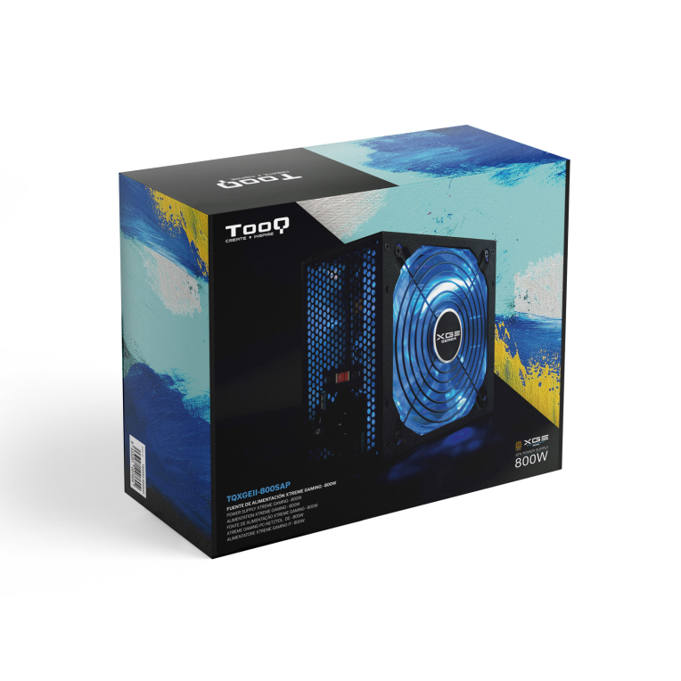Fuente Tooq XGEII 800W 80+ Bronze miniatura 8