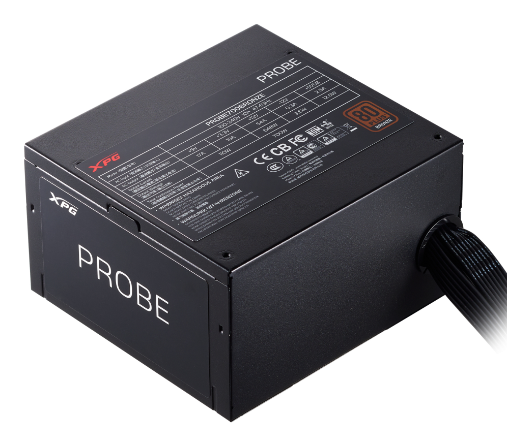 Fuente Xpg Probe 600W 80+ Bronze OEM miniatura 3