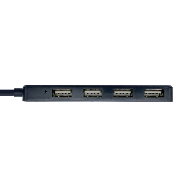 Hub Aisens USB 2.0 Tipo A M-4xTipo A H Negro 30cm miniatura 3