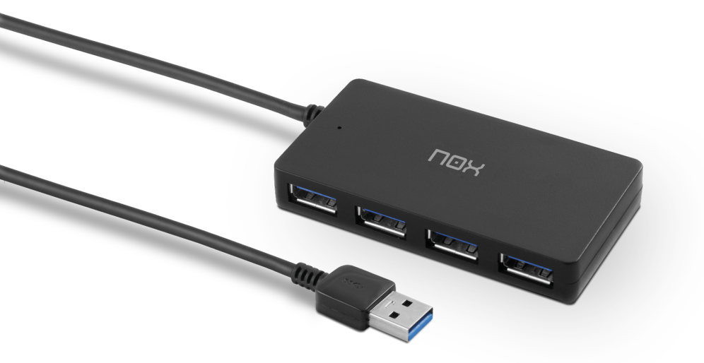HubNox USB 3.0 4 Puertos