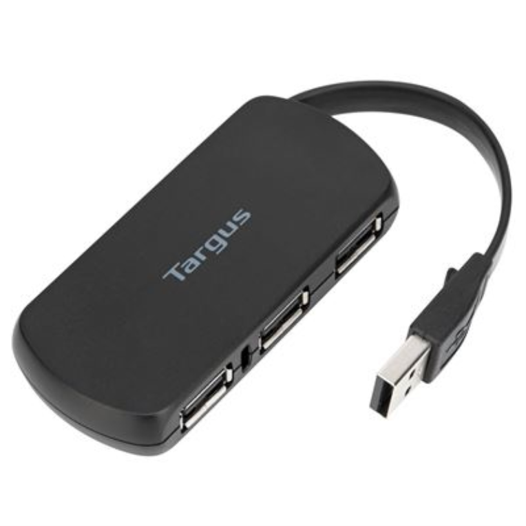 HubTargus 4 Puertos USB Negro