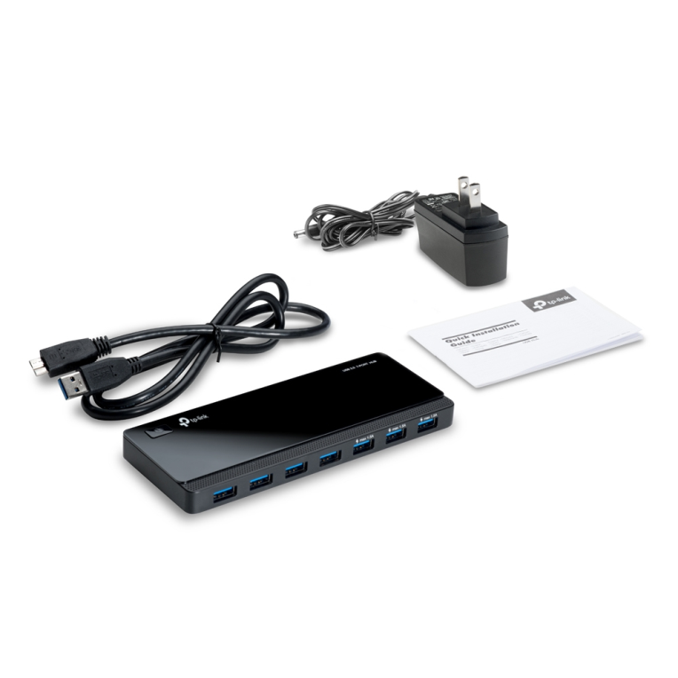 HubTp-link UH700 USB 3.2 Gen 1 Micro-B Negro miniatura 4