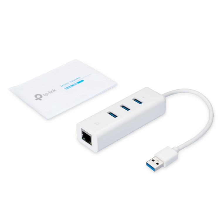 HubTp-link USB 3.0 a Ethernet Giga con 3 Port USB 3.0 miniatura 4