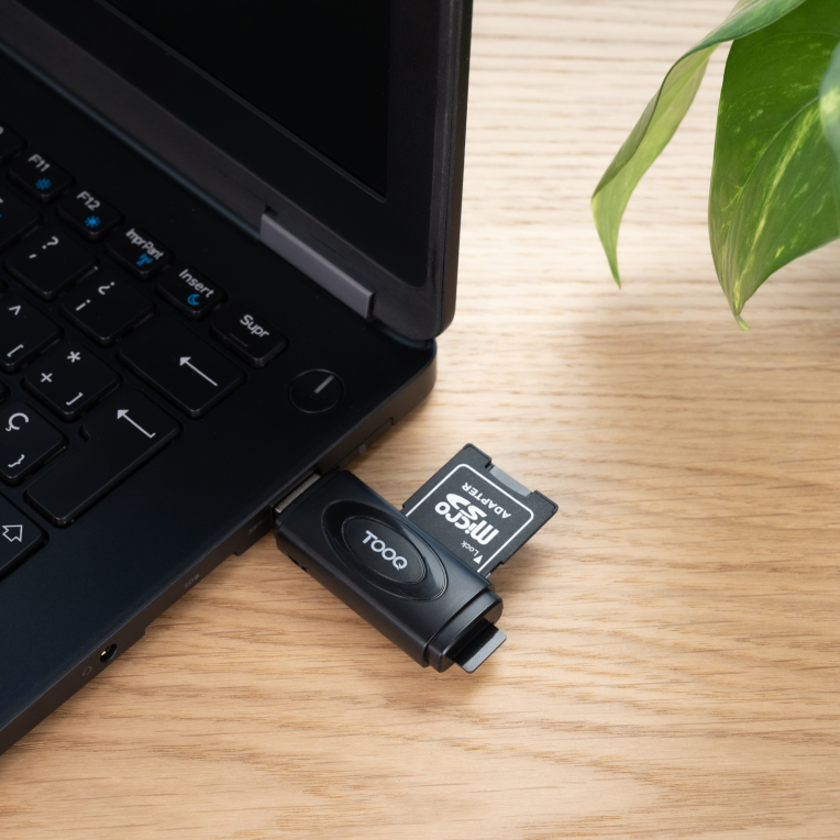 Lector de Tarjetas Tooq USB-A 3.0 SD/TF Negro miniatura 5