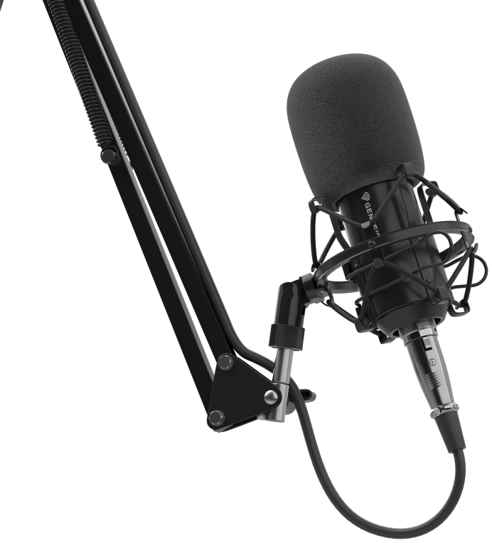 Micrófono Genesis Radium 300 Studio XLR con Brazo Filtro Pop miniatura 11