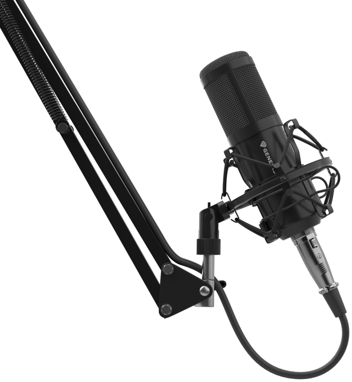 Micrófono Genesis Radium 300 Studio XLR con Brazo Filtro Pop miniatura 8