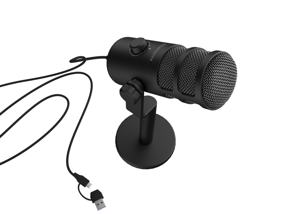 Micrófono Genesis Radium 350D Condensador Cardioide Dinámico USB Sobremesa miniatura 3
