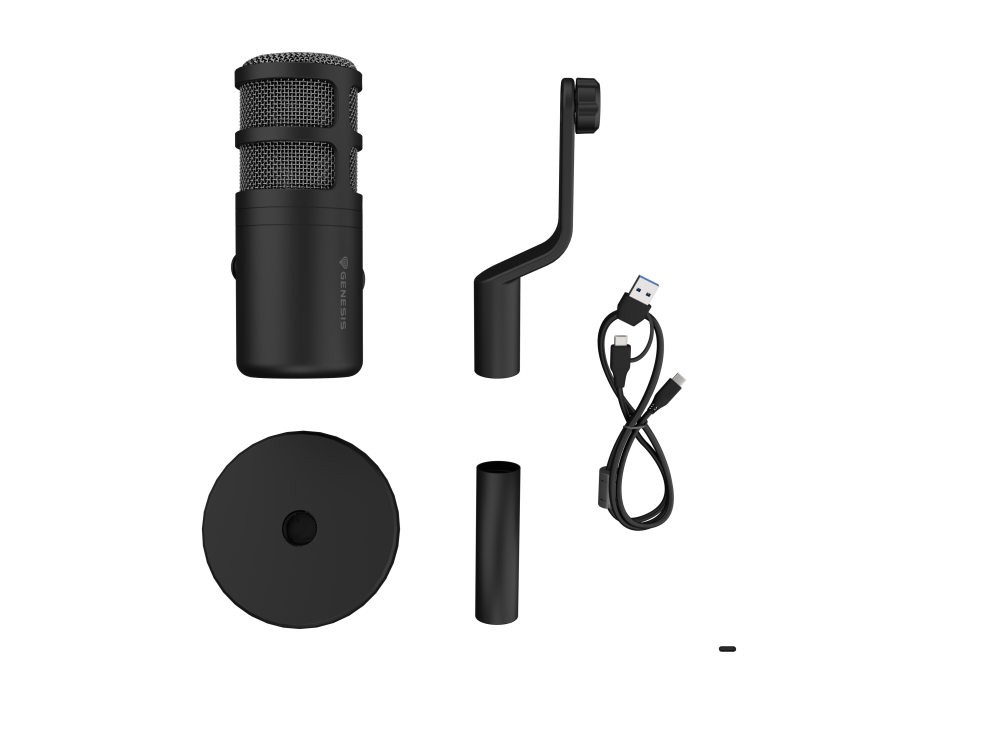 Micrófono Genesis Radium 350D Condensador Cardioide Dinámico USB Sobremesa miniatura 7