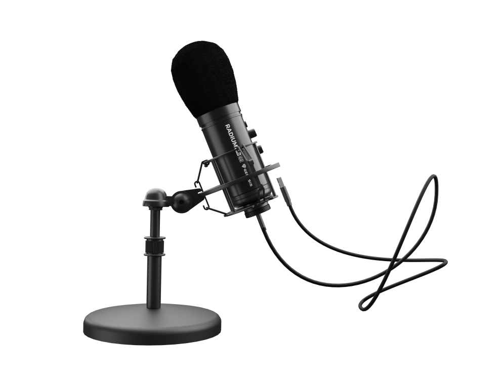Micrófono Genesis Radium 600 G2 Condensador Cardioide USB Sobremesa