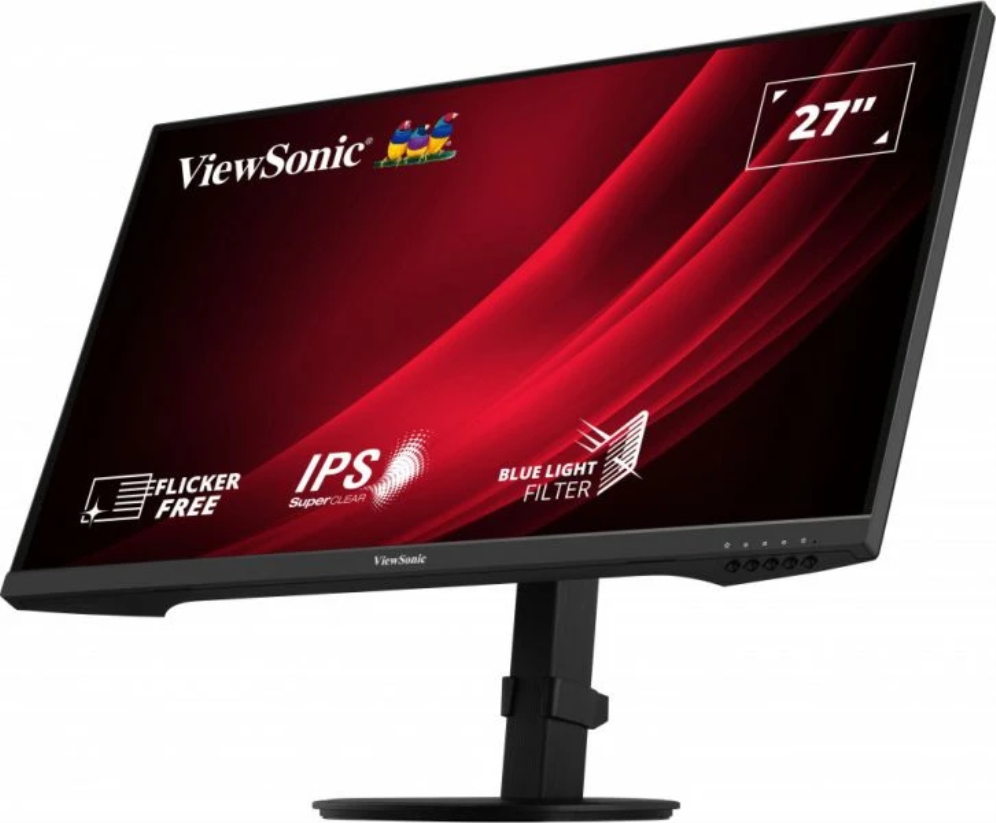 Monitor Viewsonic 27" Vg2709-2K-Mhd-2 2K Ips 75Hz Hdmi Dp Multi Ergonomic miniatura 4