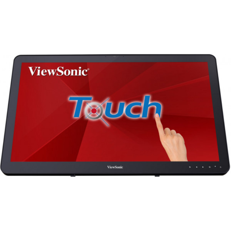 Monitor Viewsonic Td2430 23.6" Fhd Vga Hdmi Dp Altavoces Tactil Negro miniatura 2