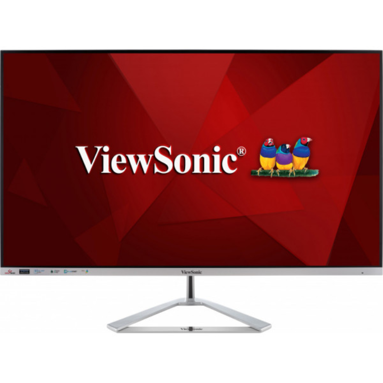 Monitor Viewsonic Vx3276-2K-Mhd-2 31.5" Slim Ips Wqhd Hdmi Dp Mdp Mm miniatura 2