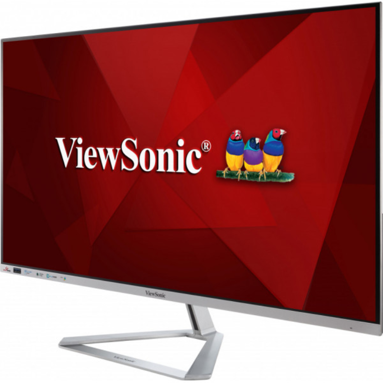 Monitor Viewsonic Vx3276-2K-Mhd-2 31.5" Slim Ips Wqhd Hdmi Dp Mdp Mm miniatura 4