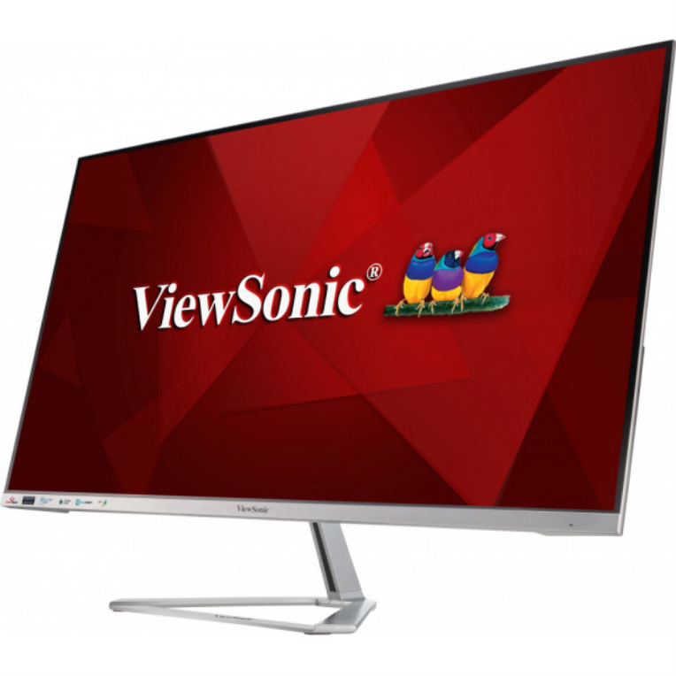 Monitor Viewsonic Vx3276-2K-Mhd-2 31.5" Slim Ips Wqhd Hdmi Dp Mdp Mm miniatura 5