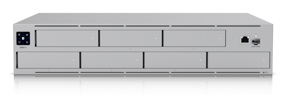 NAS UBIQUITI UNAS-PRO 2U RACK-MOUNT 7 BAY — imagen 1
