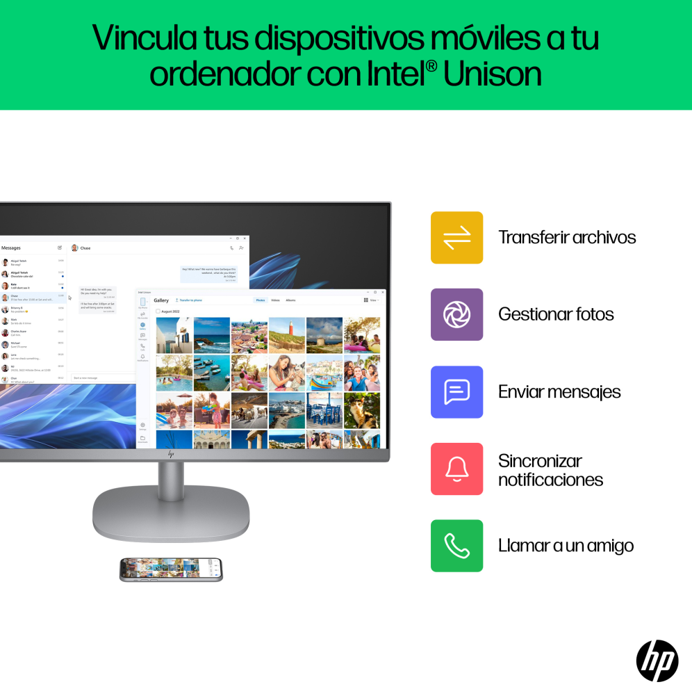 Ordenador All-in-One Hp Omnistudio X 27-CS0015NS intel U5-125H 16Gb 512Gb 27" W11H miniatura 13