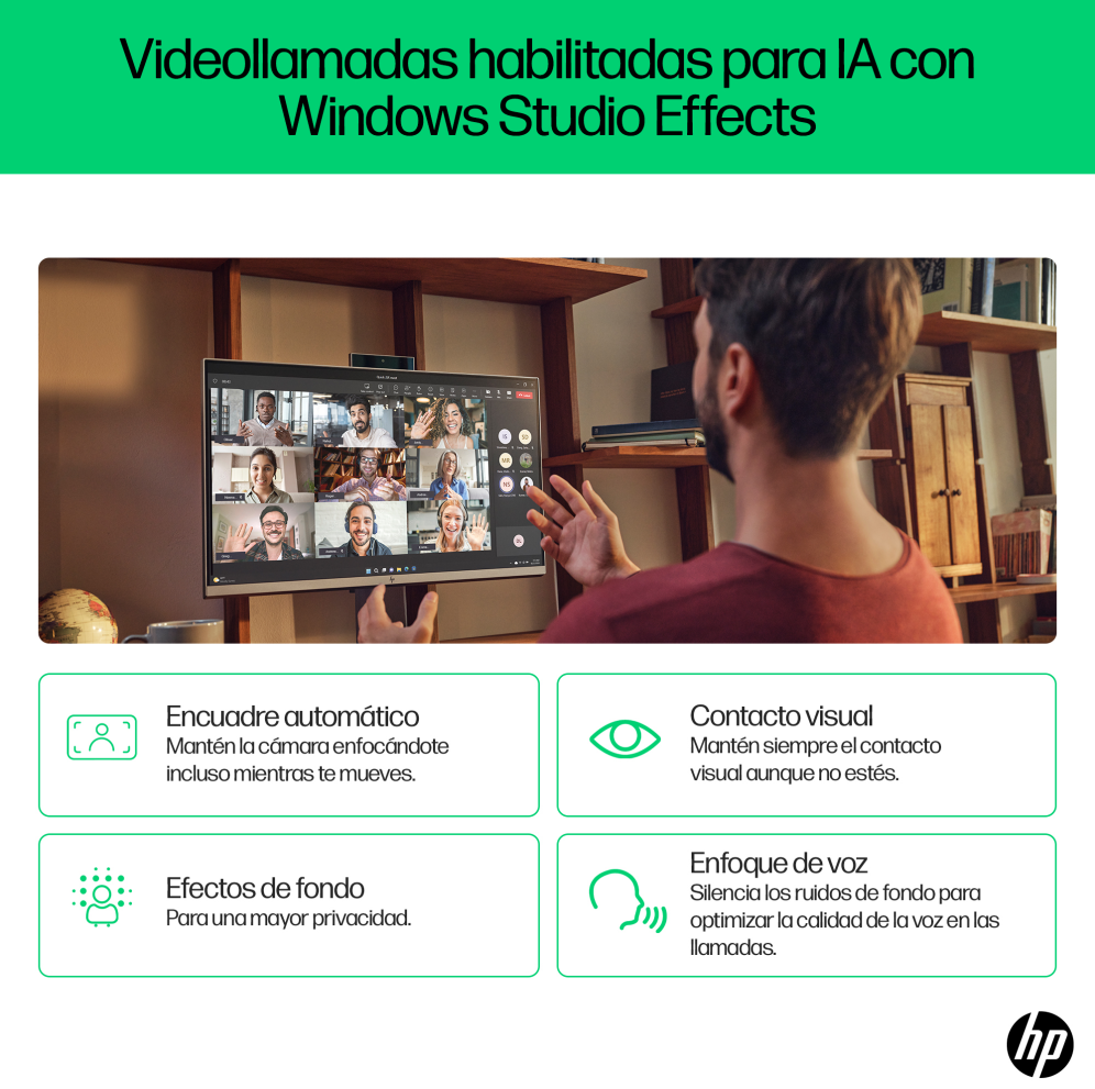 Ordenador All-in-One Hp Omnistudio X 27-CS0015NS intel U5-125H 16Gb 512Gb 27" W11H miniatura 14