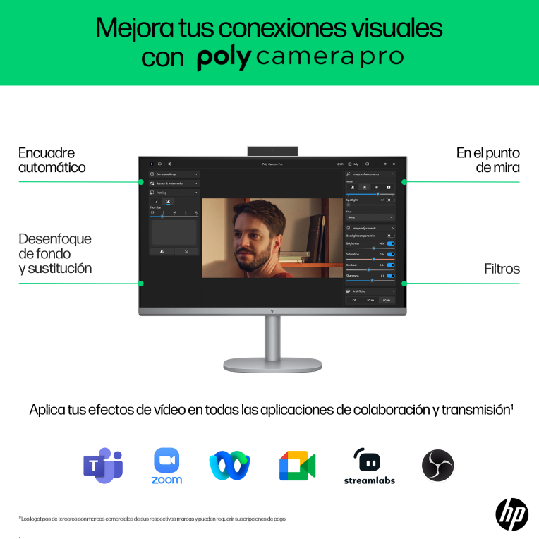 Ordenador All-in-One Hp Omnistudio X 27-CS0015NS intel U5-125H 16Gb 512Gb 27" W11H miniatura 15