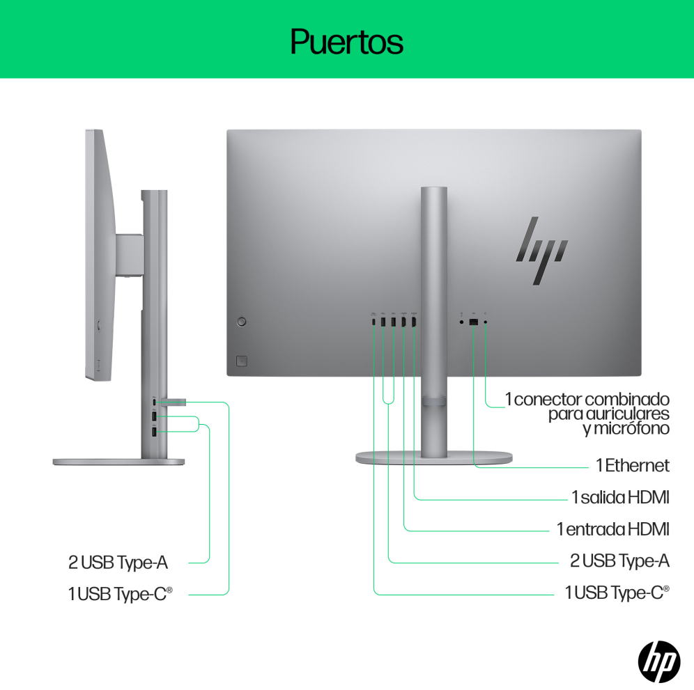 Ordenador All-in-One Hp Omnistudio X 27-CS0015NS intel U5-125H 16Gb 512Gb 27" W11H miniatura 3