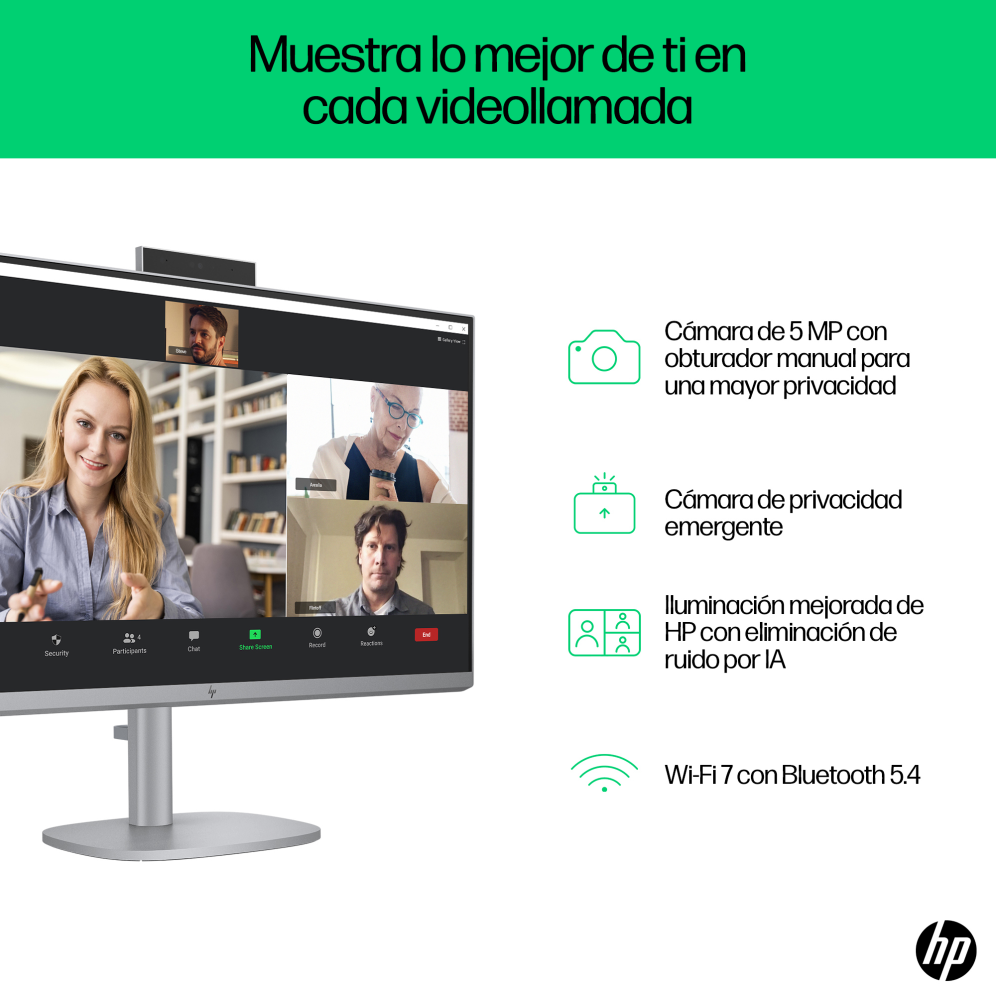 Ordenador All-in-One Hp Omnistudio X 27-CS0015NS intel U5-125H 16Gb 512Gb 27" W11H miniatura 7