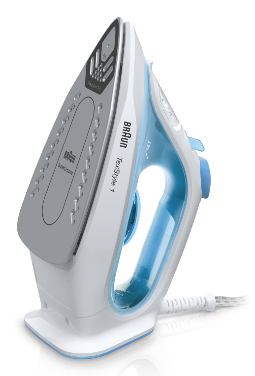 PLANCHA DE VAPOR BRAUN SI1050BL 2800W AZUL-BLANCO miniatura 2