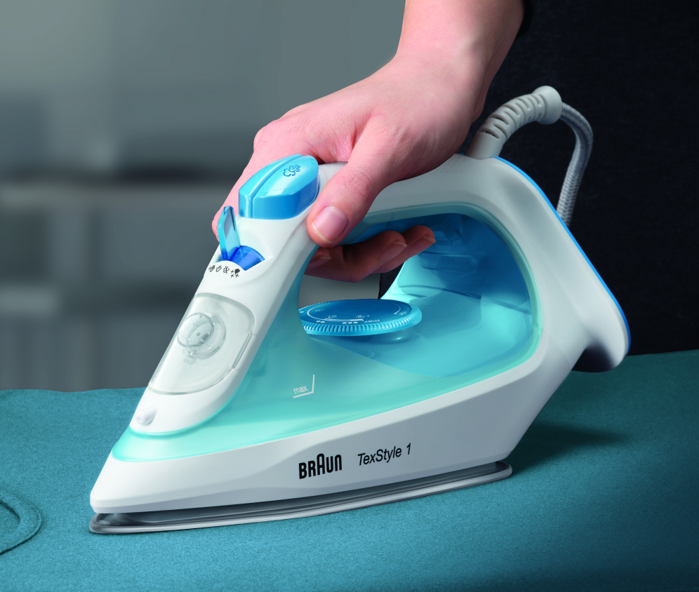 PLANCHA DE VAPOR BRAUN SI1050BL 2800W AZUL-BLANCO miniatura 3