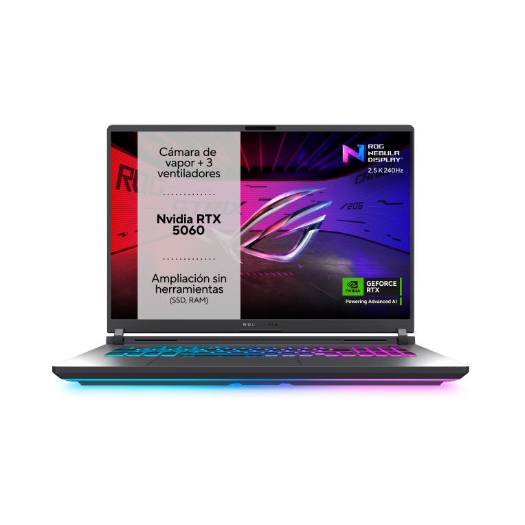 Portátil Asus ROG Strix G815JMR-S8051 Intel i7-14650HX 32Gb 1Tb 18"WUXGA FreeDOS miniatura 3