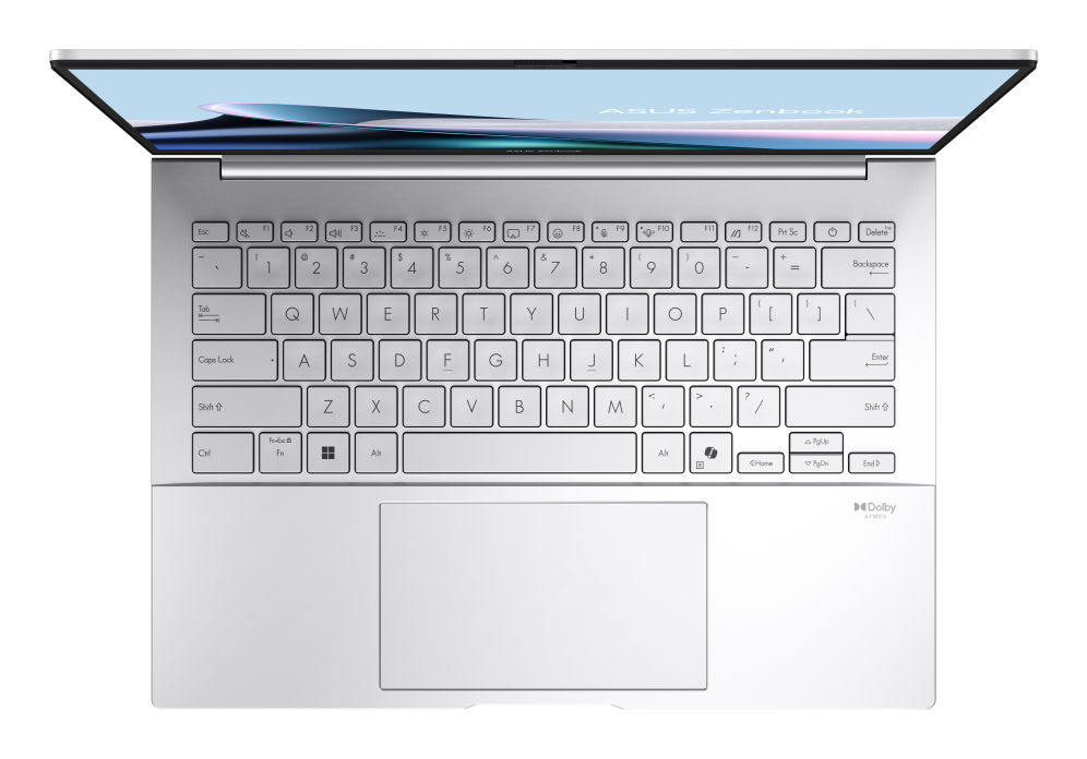Portátil Asus Zenbook 14 UX3405CA-QD1244 Intel U7 255H 16Gb 512Gb 14"OLED FreeDOS Plata miniatura 4