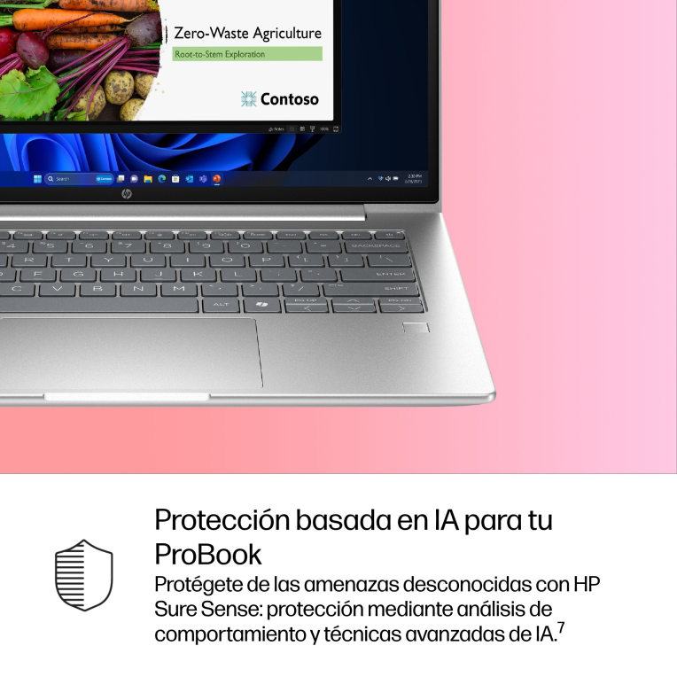Portátil Hp ProBook 4 G1i intel U5-225U 16Gb 512Gb 14" W11P miniatura 8