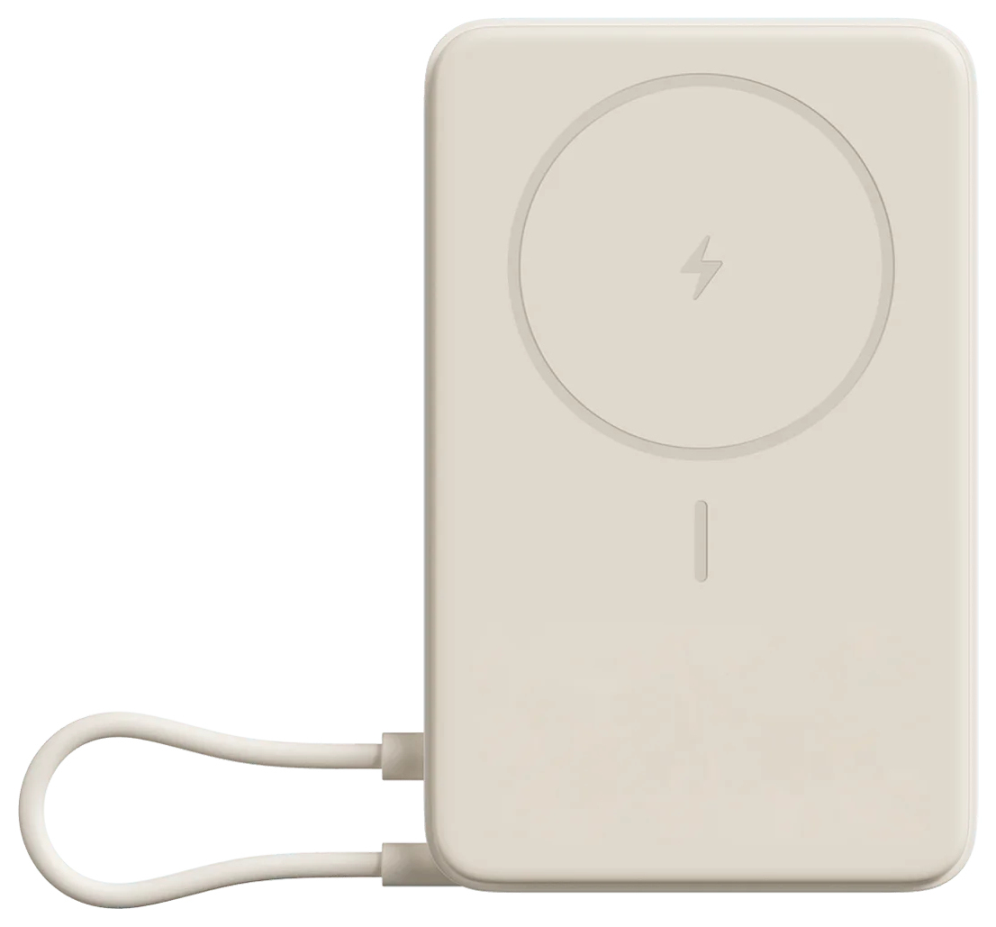 POWERBANK XIAOMI 33W MAGNETIC POWER BANK 10000 BUILT-IN STAND BEIGE 1