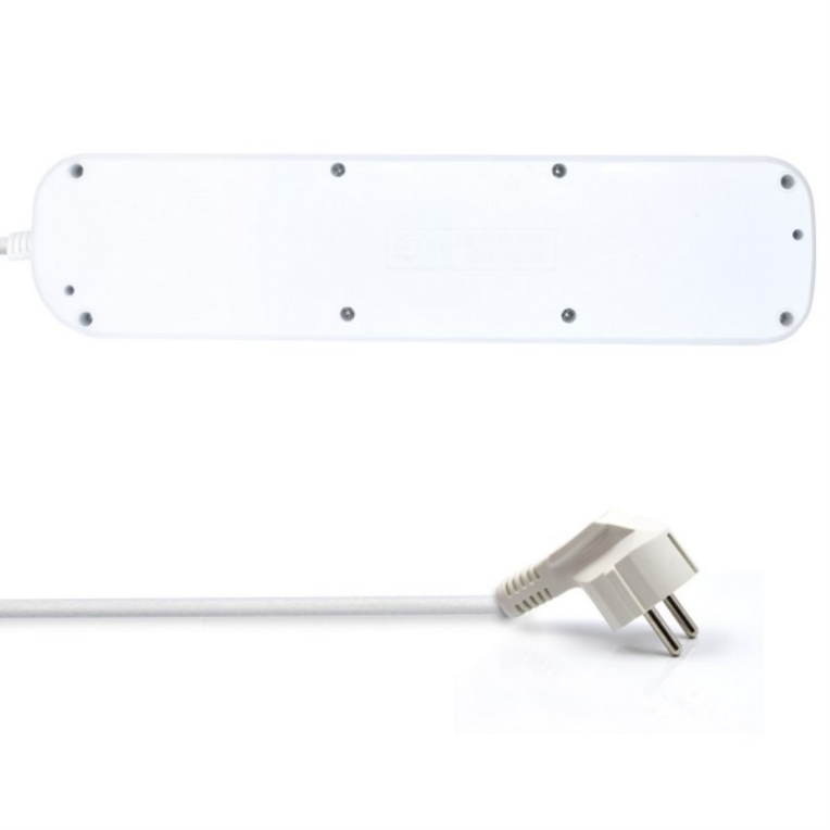 Regleta Ewent 6 Tomas Shuko 16A Con Interruptor On/Off 5M Blanca miniatura 6