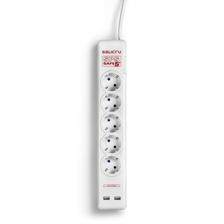 Regleta Salicru Safe 5+ Con 2 USB