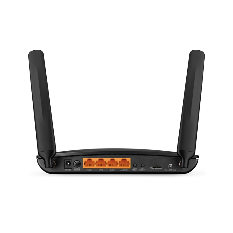 Router Wifi Tp-link TL-MR6400 4G LTE N300 3 Port 10/100Mbps miniatura 4