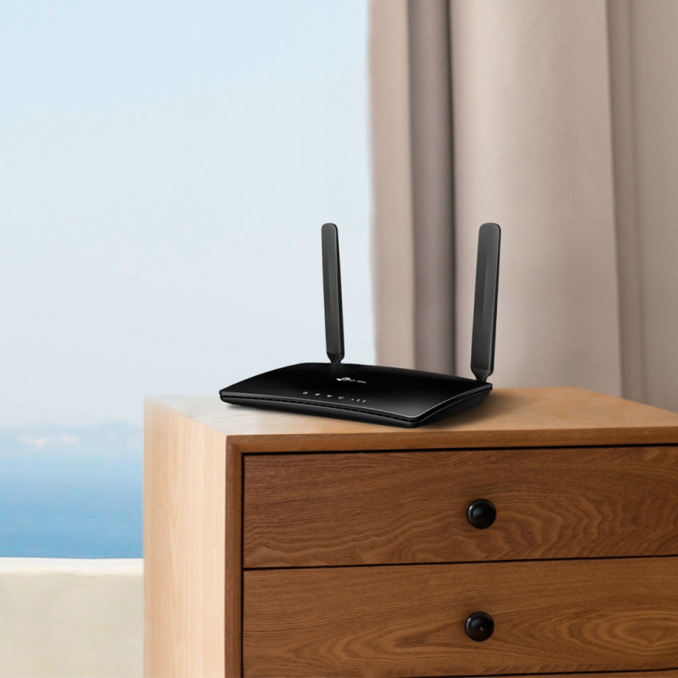 Router Wifi Tp-link TL-MR6400 4G LTE N300 3 Port 10/100Mbps miniatura 6