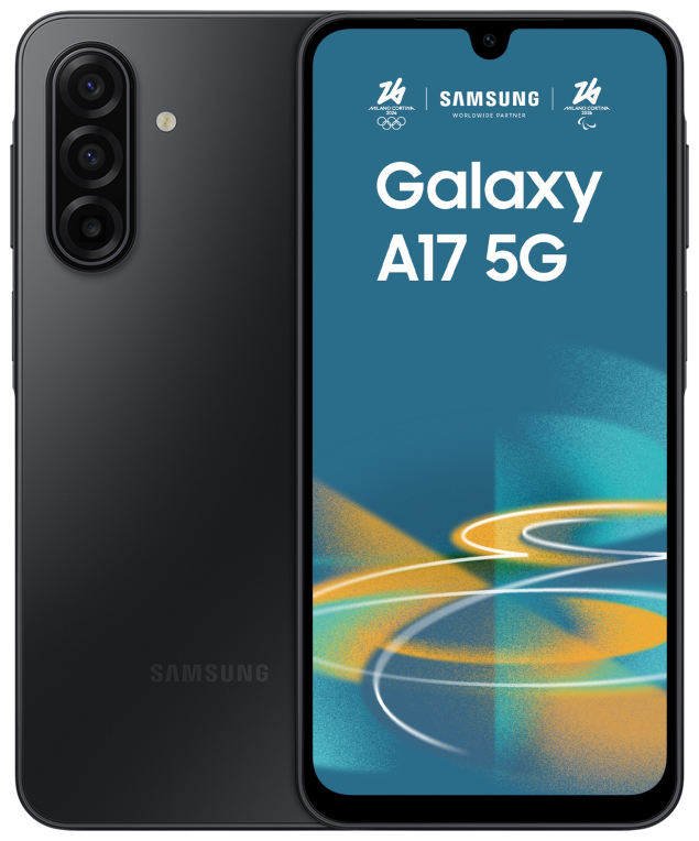 Smartphone Samsung Galaxy A17 4GB 128GB 5G Black — imagen 1