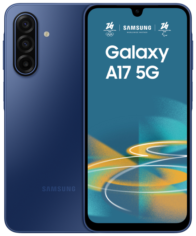 Smartphone Samsung Galaxy A17 4GB 128GB 5G Blue — imagen 1
