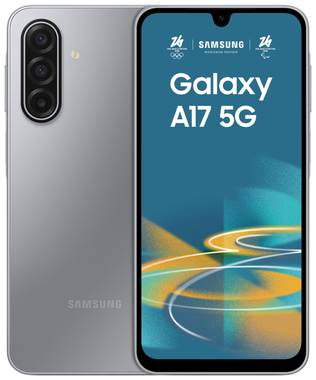 Smartphone Samsung Galaxy A17 4GB 128GB 5G Gray — imagen 1